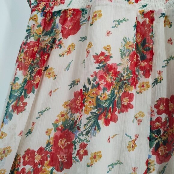 Maurices Asymmetrical Smocked Dress - Picture 5 of 6